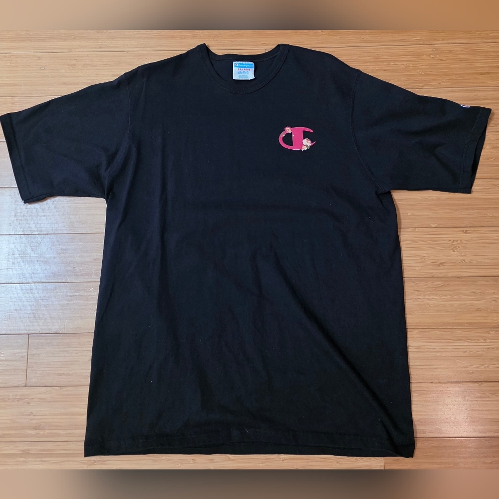 Champion Men's Black Tee XXL